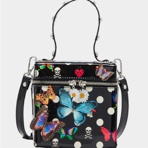 Betsy Johnson Butterfly box bag